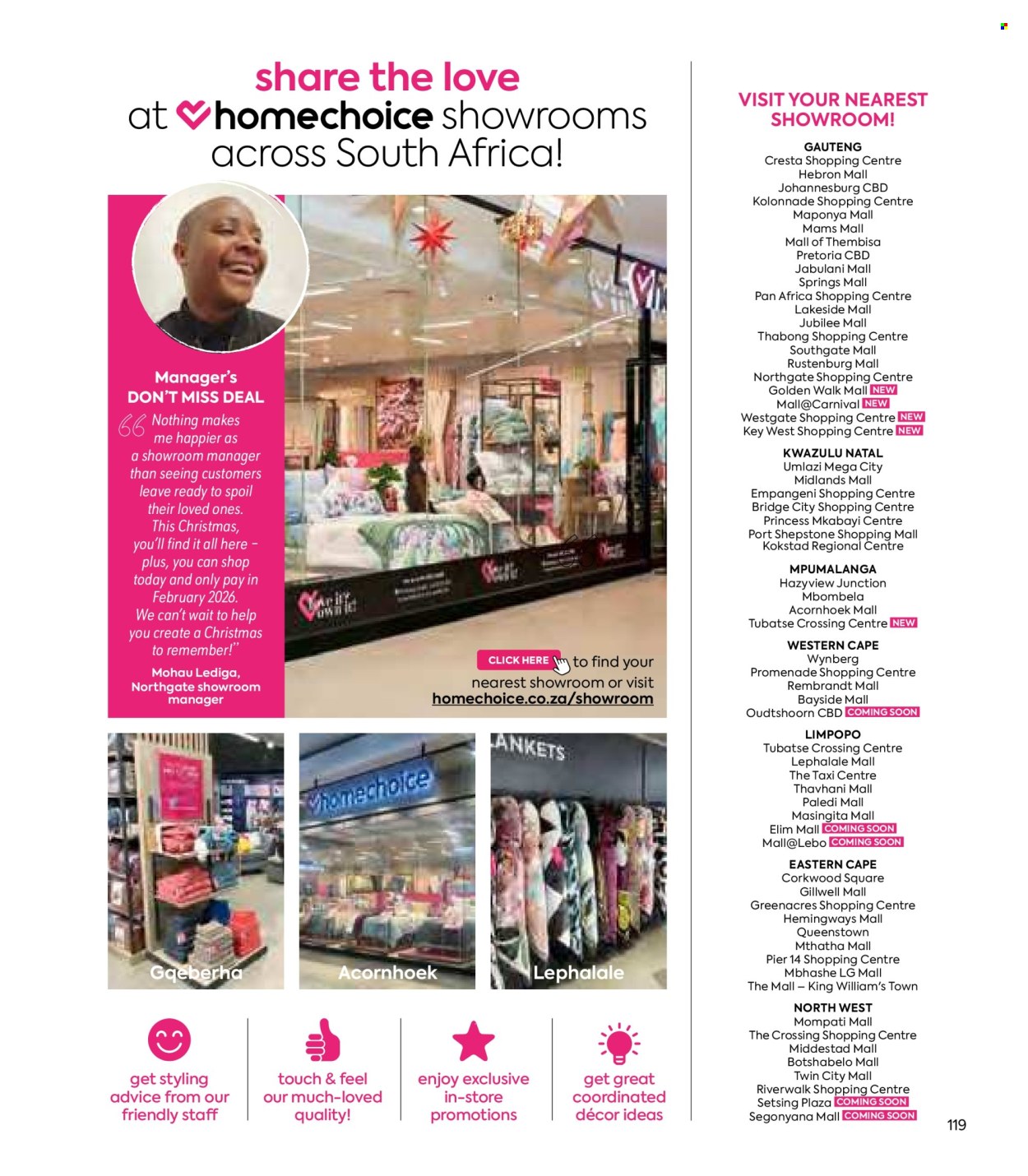 HomeChoice specials - 01/11/2025 - 31/12/2025. Page 119