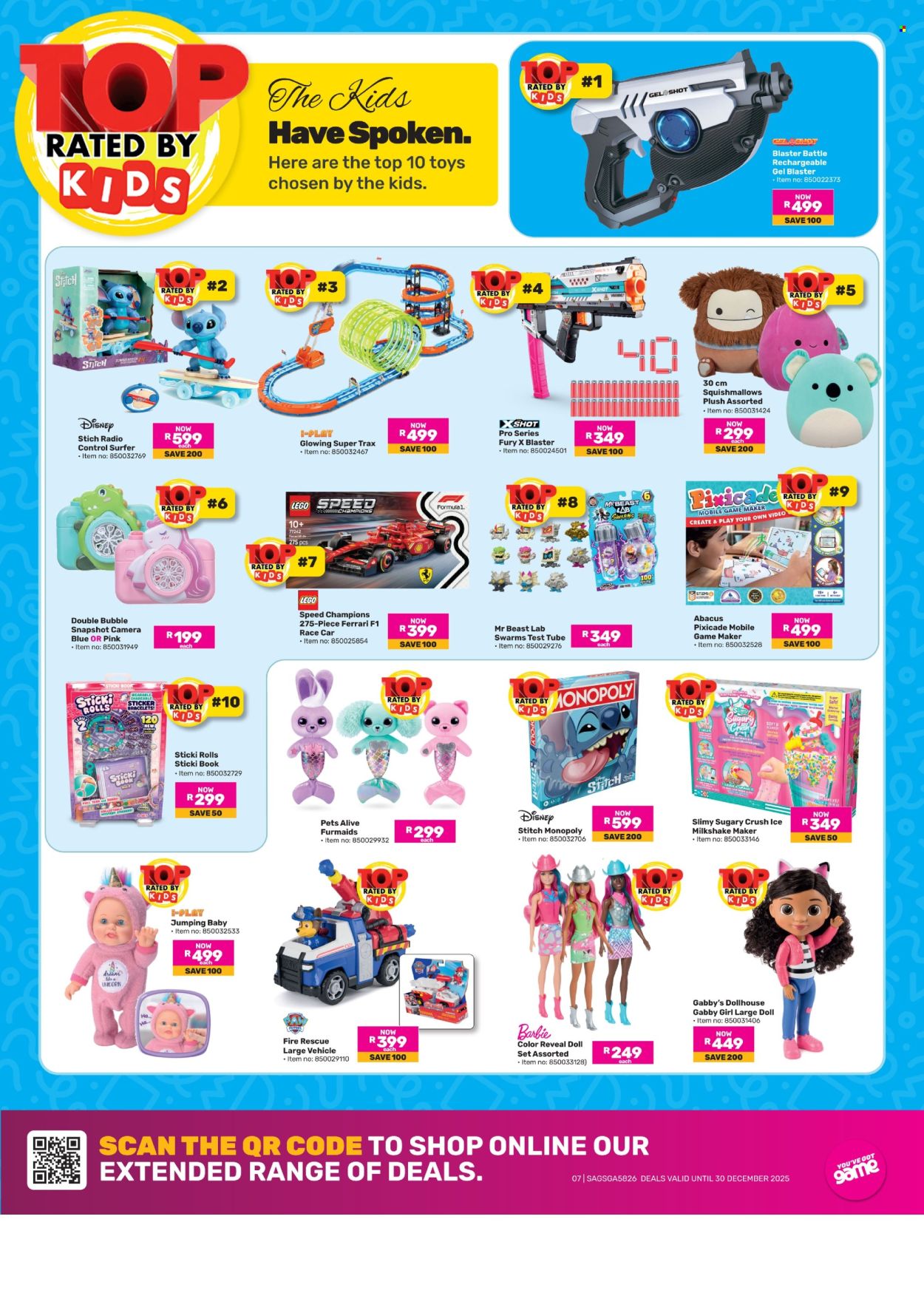 Game specials - 27/10/2025 - 30/12/2025. Page 7