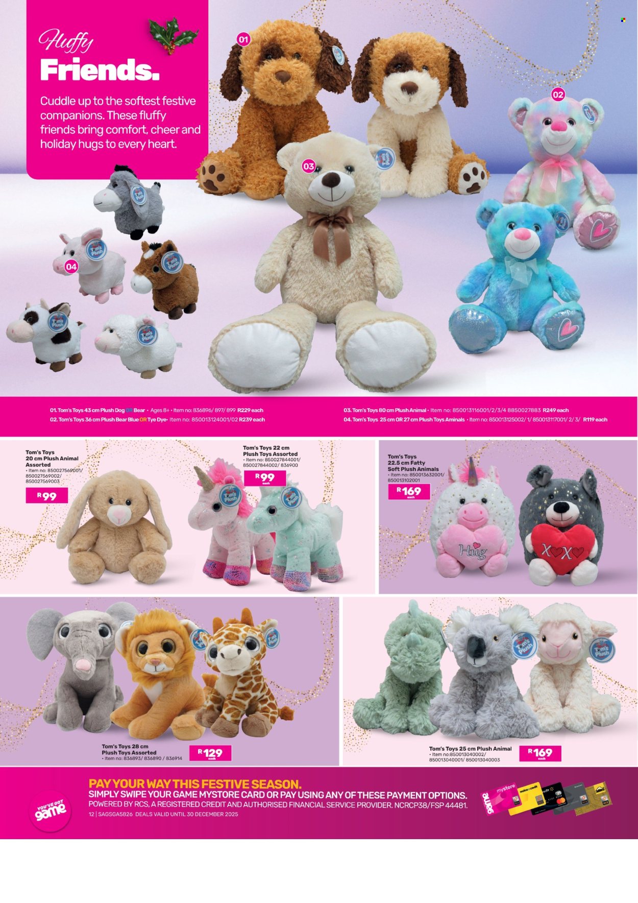 Game specials - 27/10/2025 - 30/12/2025. Page 12