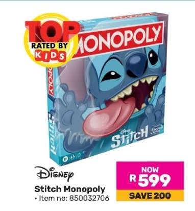 Disney Stitch Monopoly