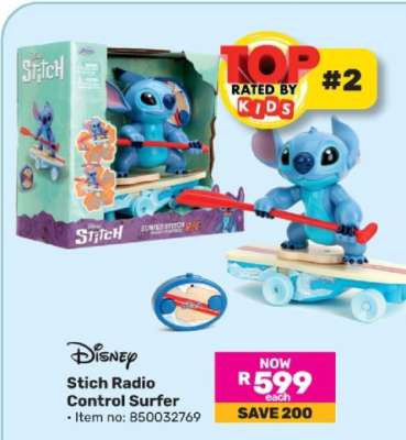 Disney Stich Radio Control Surfer