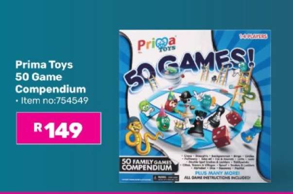 Prima Toys 50 Game Compendium