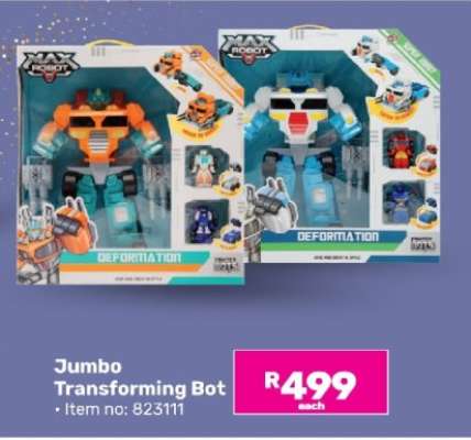 Jumbo Transforming Bot