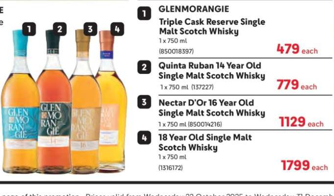 Glenmorangie Triple Cask Reserve Single Malt Scotch Whisky