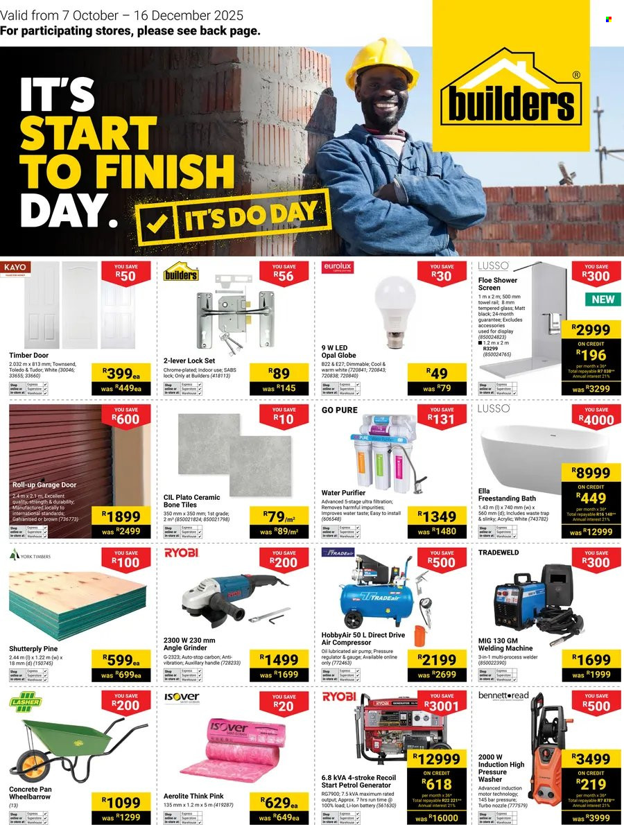 Builders specials - 07/10/2025 - 16/12/2025. Page 1