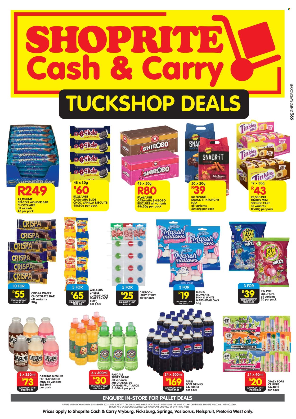 Shoprite specials - 03/11/2025 - 07/12/2025. Page 1