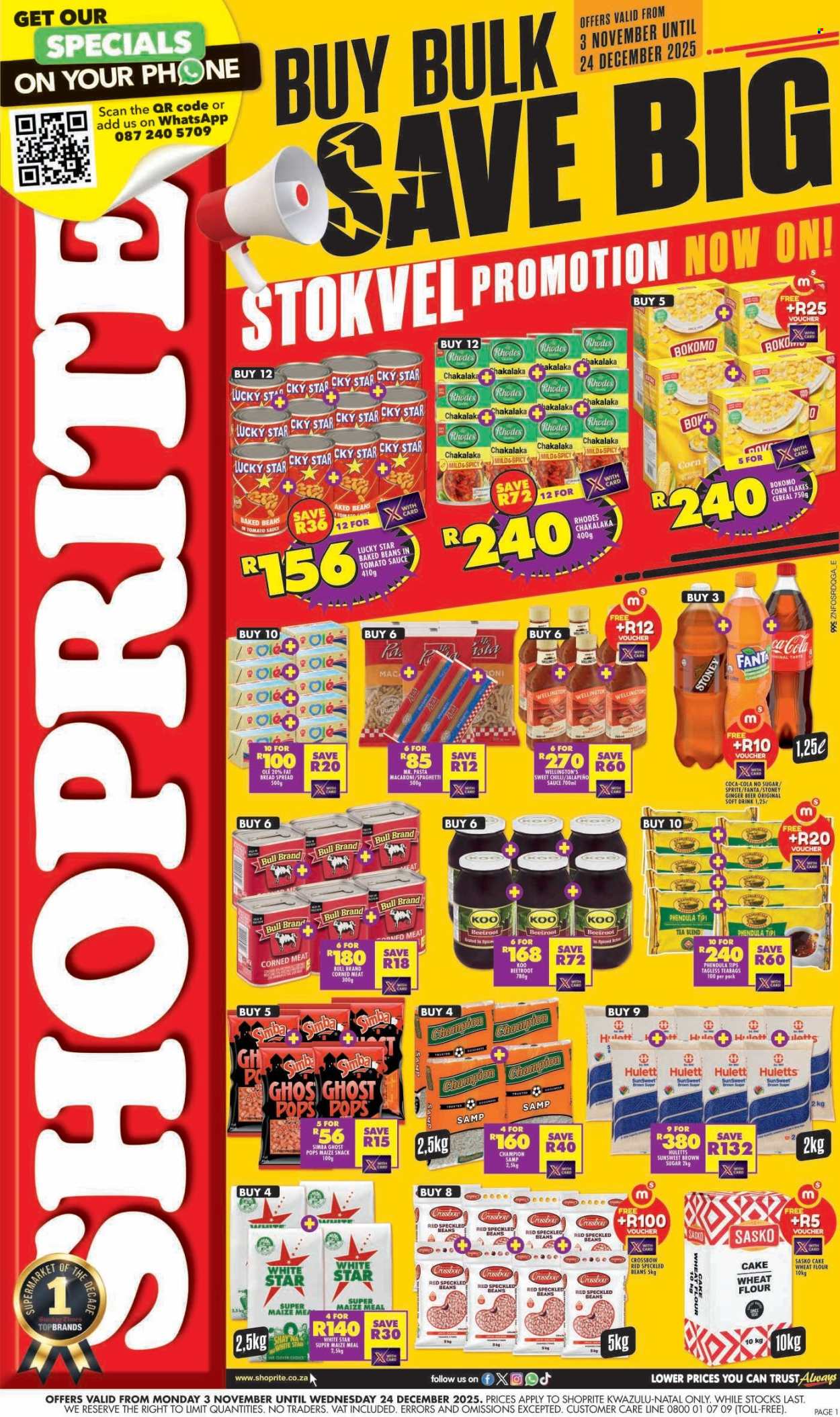 Shoprite specials - 03/11/2025 - 24/12/2025. Page 1