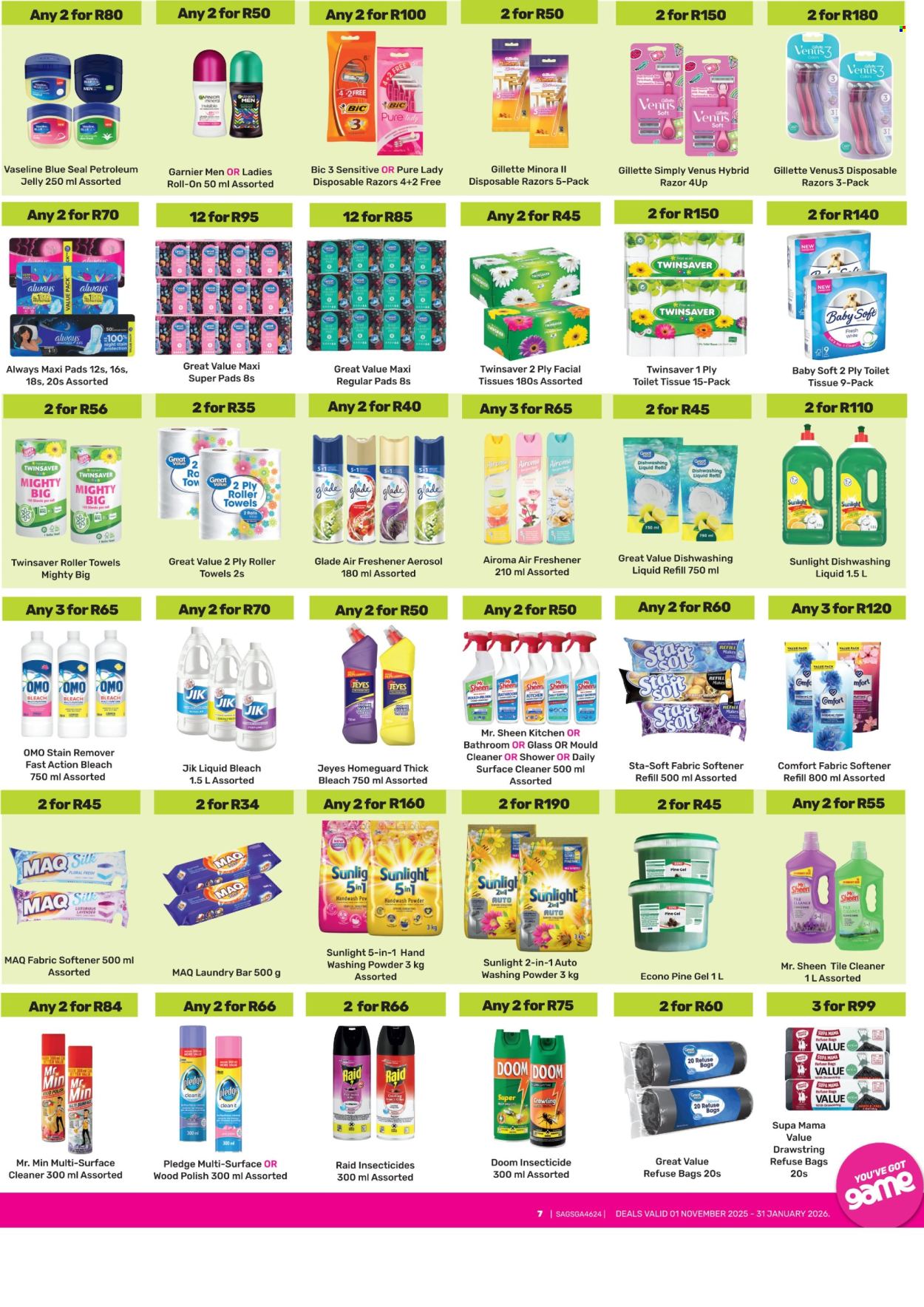 Game specials - 01/11/2025 - 31/01/2026. Page 7