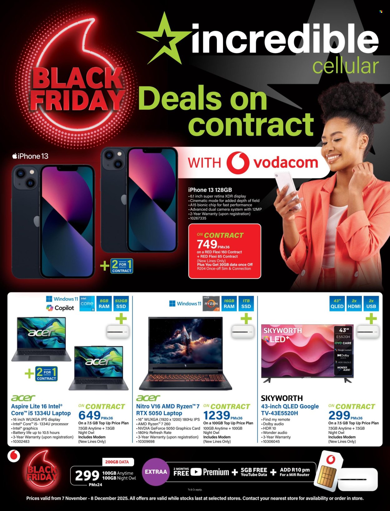 Incredible Connection specials - 07/11/2025 - 08/12/2025. Page 1