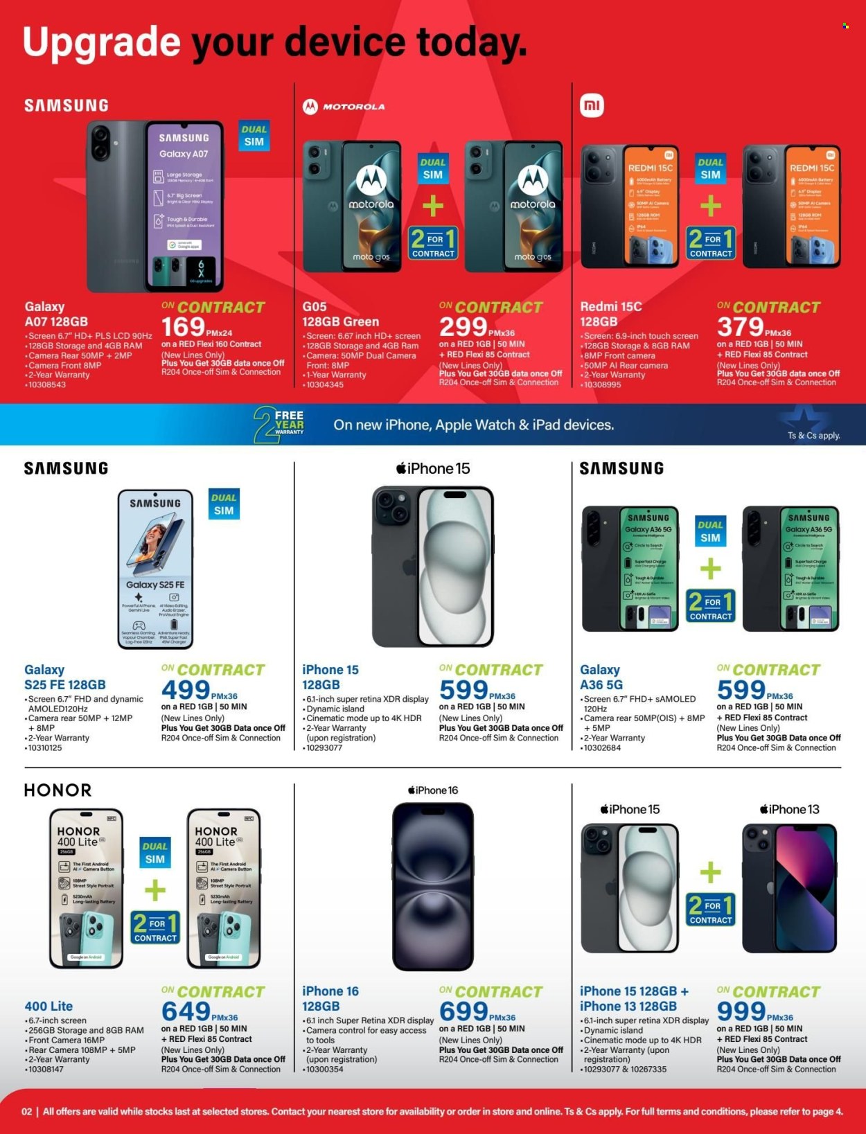 Incredible Connection specials - 07/11/2025 - 08/12/2025. Page 2