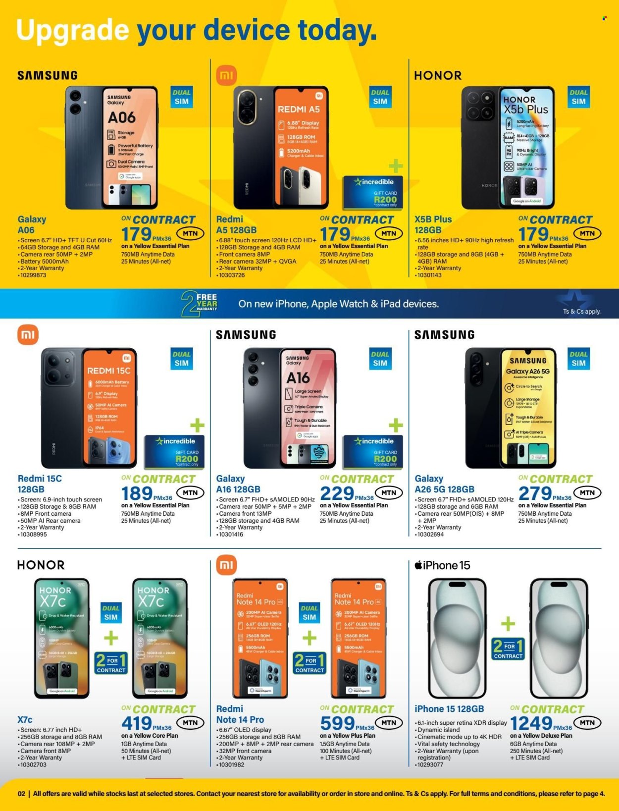 Incredible Connection specials - 07/11/2025 - 06/12/2025. Page 2