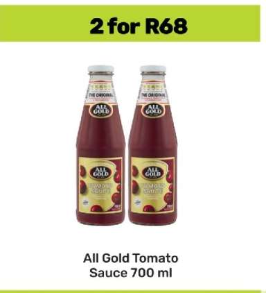 All Gold Tomato Sauce 700 ml