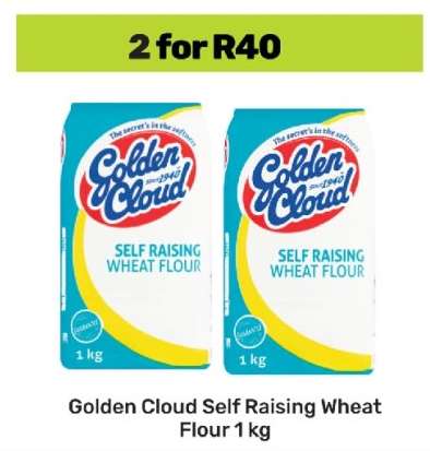 Golden Cloud Self Raising Wheat Flour 1 kg