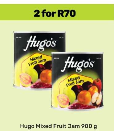 Hugo Mixed Fruit Jam 900 g