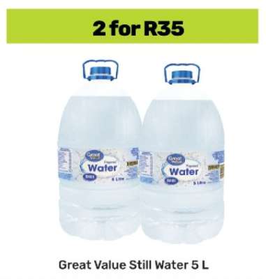 Great Value Still Water 5 L