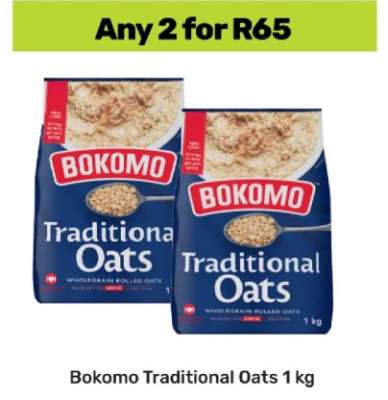 Bokomo Traditional Oats 1 kg
