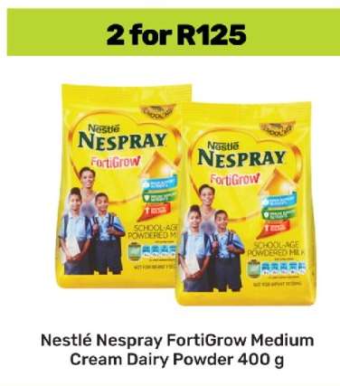 Nestlé Nespray FortiGrow Medium Cream Dairy Powder 400 g