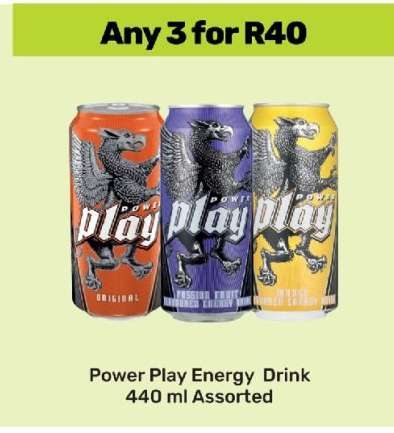 Power Play Energy Drink