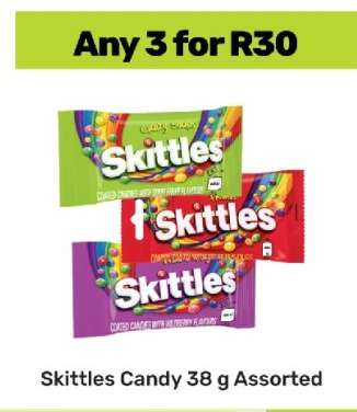 Skittles Candy 38 g Assorted