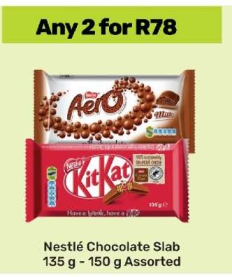 NESTLE CHOCOLATE SLAB