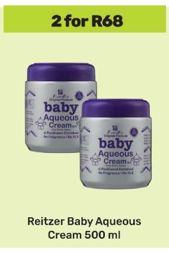 Reitzer Baby Aqueous Cream 500 ml