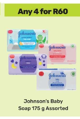 Johnson’s Baby Soap 175 g Assorted
