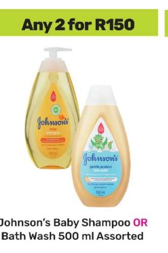Johnson’s Baby Shampoo OR Bath Wash