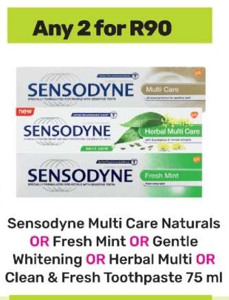 Sensodyne Toothpaste 75 ml