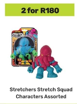 Stretchers Stretch Squad Characters Assorted