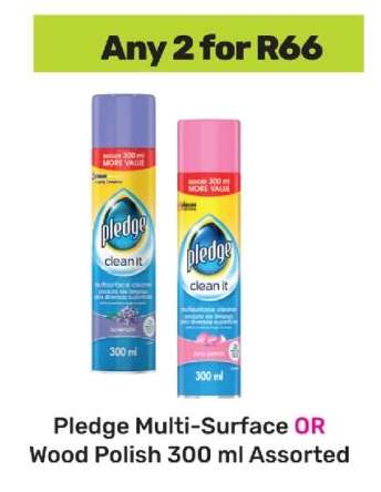 Pledge Multi-Surface OR Wood Polish