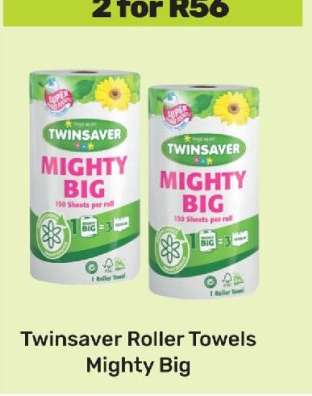 Twinsaver Roller Towels Mighty Big