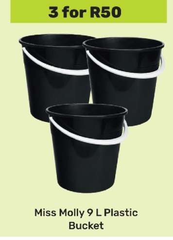 Miss Molly 9 L Plastic Bucket