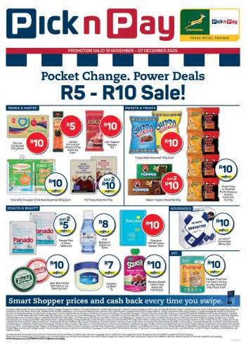 Pick n Pay catalogue  - 10/11/2025 - 07/12/2025.