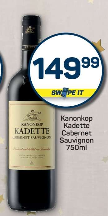 Kanonkop Kadette Cabernet Sauvignon 750ml