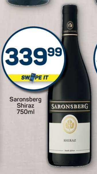 Saronsberg Shiraz 750ml