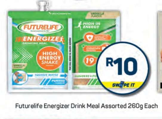 Futurelife Energizer Drink Meal Assorted 260g Each