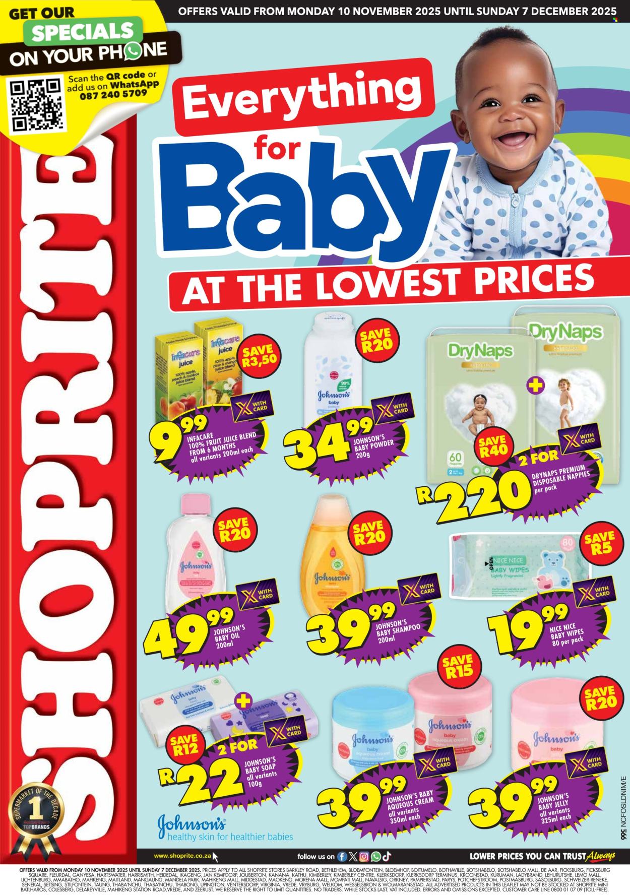 Shoprite specials - 10/11/2025 - 07/12/2025. Page 1