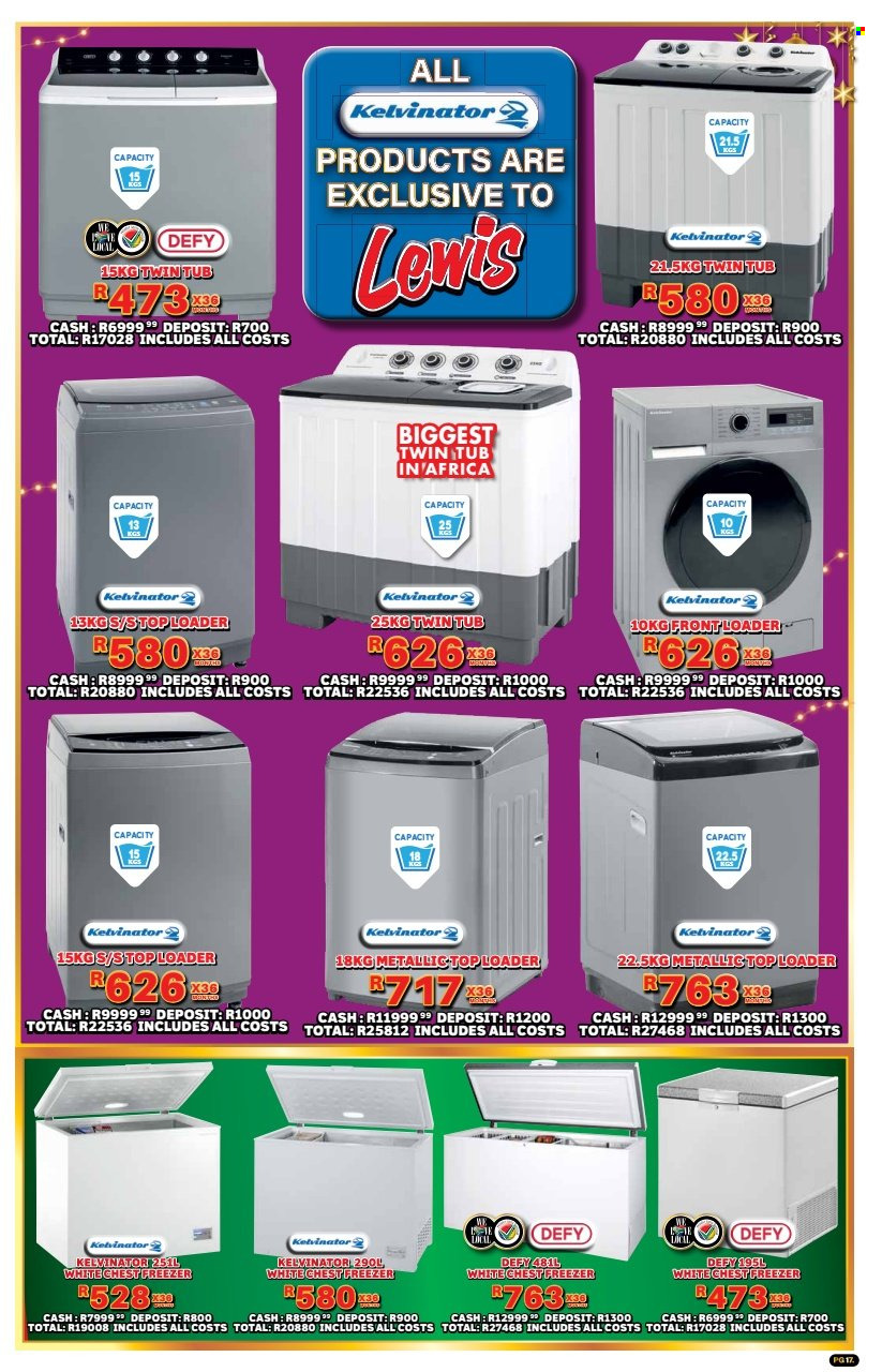 Lewis specials - 10/11/2025 - 06/12/2025. Page 17