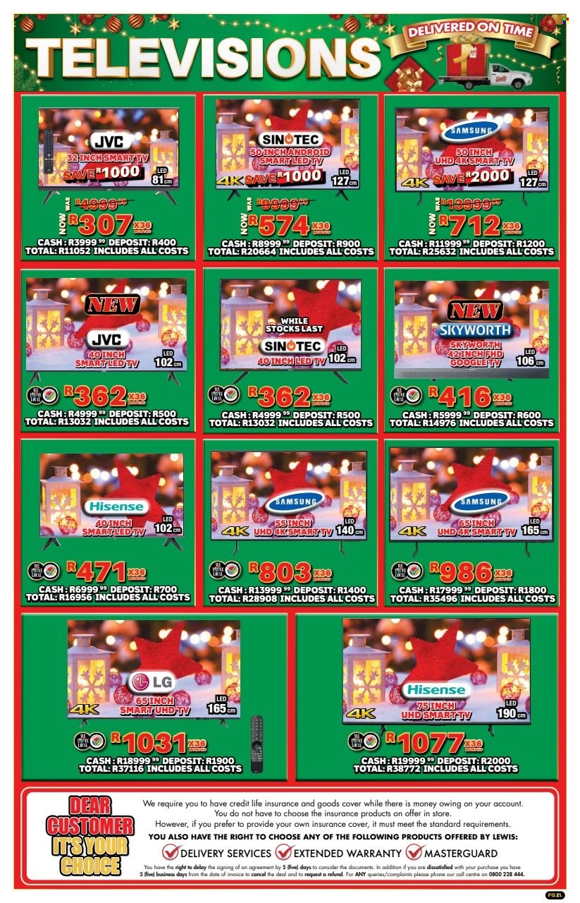 Lewis specials - 10/11/2025 - 06/12/2025. Page 21