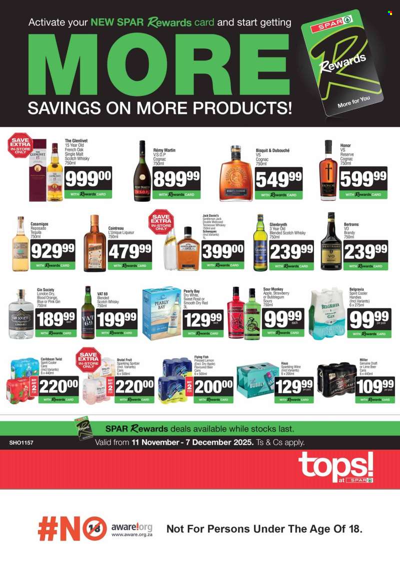 TOPS at SPAR catalogue  - 11/11/2025 - 07/12/2025.