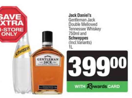 Jack Daniel's Gentleman Jack & Schweppes