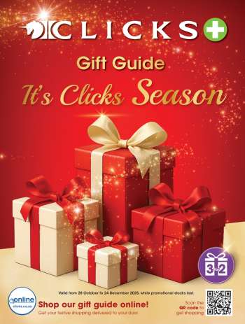 Clicks catalogue  - 28/10/2025 - 24/12/2025.