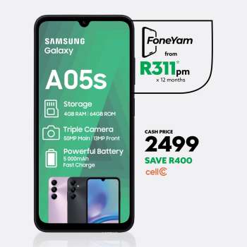 thumbnail - Ackermans catalogue - Cell C handsets on FoneYam.