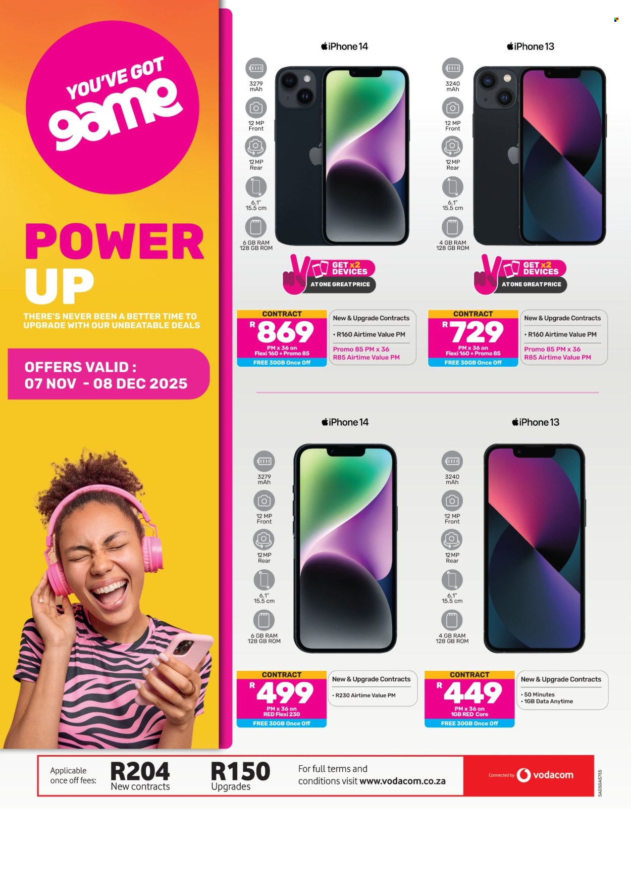 Game specials - 07/11/2025 - 08/12/2025. Page 1