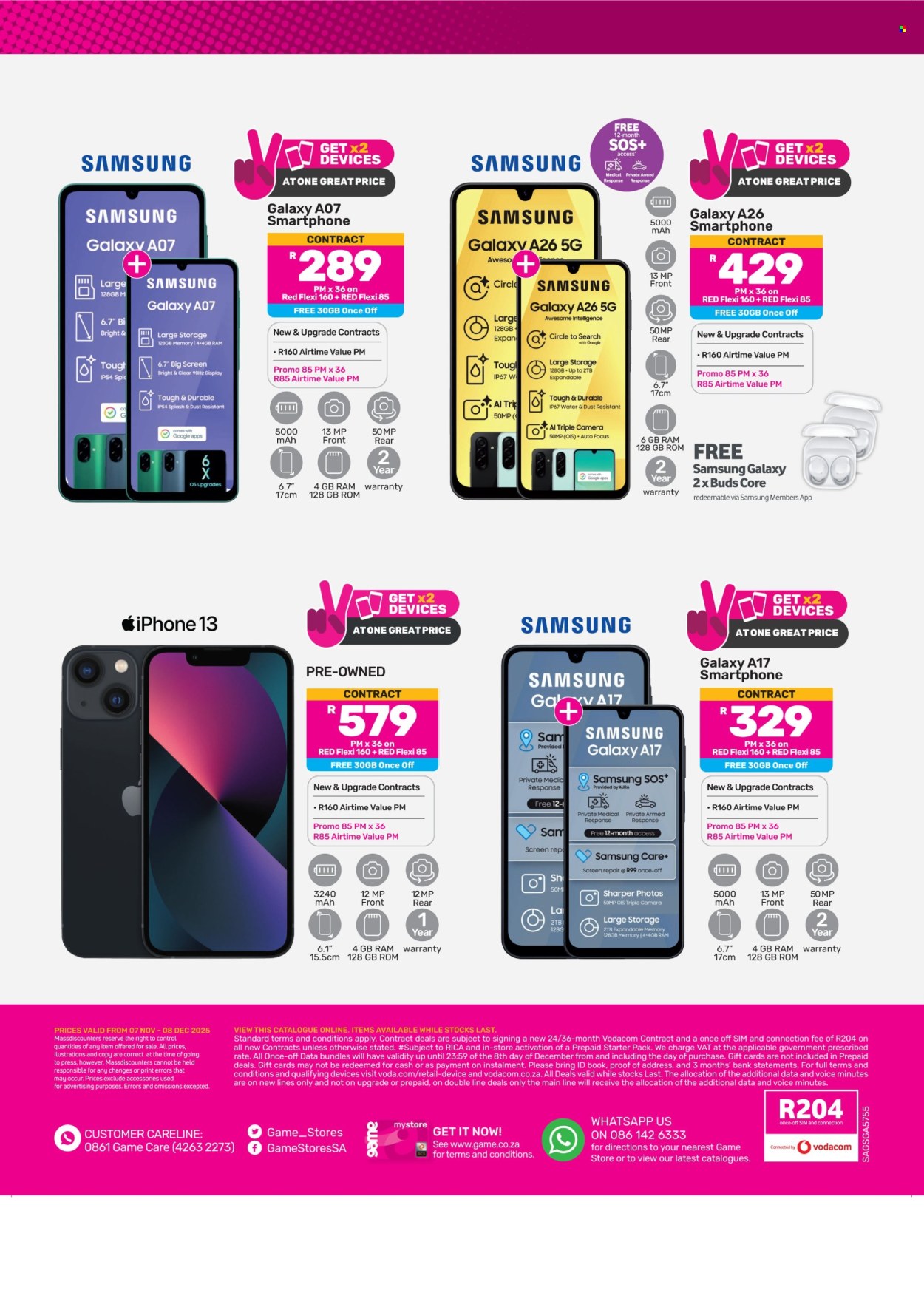 Game specials - 07/11/2025 - 08/12/2025. Page 12