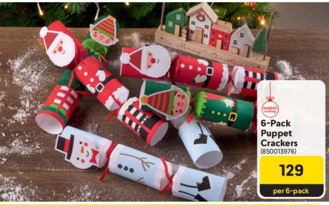 6-Pack Puppet Crackers