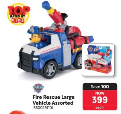 Fire Rescue Large Vehicle Assorted