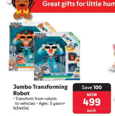 Jumbo Transforming Robot