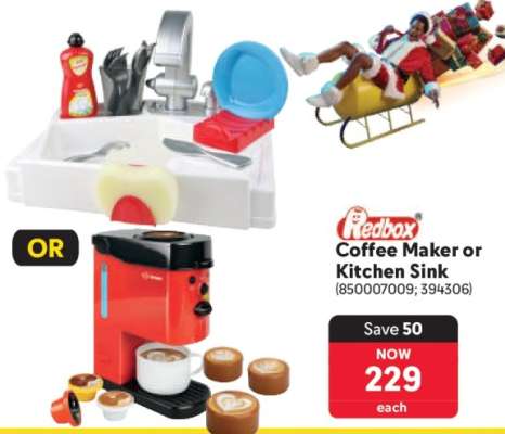 Redbox Coffee Maker or Kitchen Sink