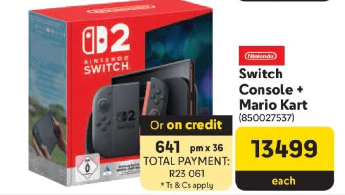 Nintendo Switch Console + Mario Kart